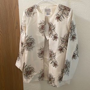 NWT Victor Costa Occasion Women’s Cream Jacket Size Small